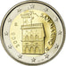 San Marino, 2 Euro, 2008, MS(65-70), Bi-Metallic, KM:486