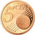 Frankrijk, 5 Euro Cent, 2010, BE, FDC, Copper Plated Steel, KM:1284