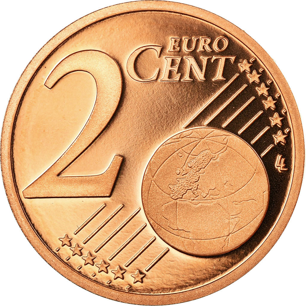 Francia, 2 Euro Cent, 2011, BE, FDC, Acciaio placcato rame, KM:1283