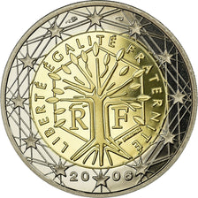 France, 2 Euro, 2006, BE, MS(65-70), Bi-Metallic, KM:1289