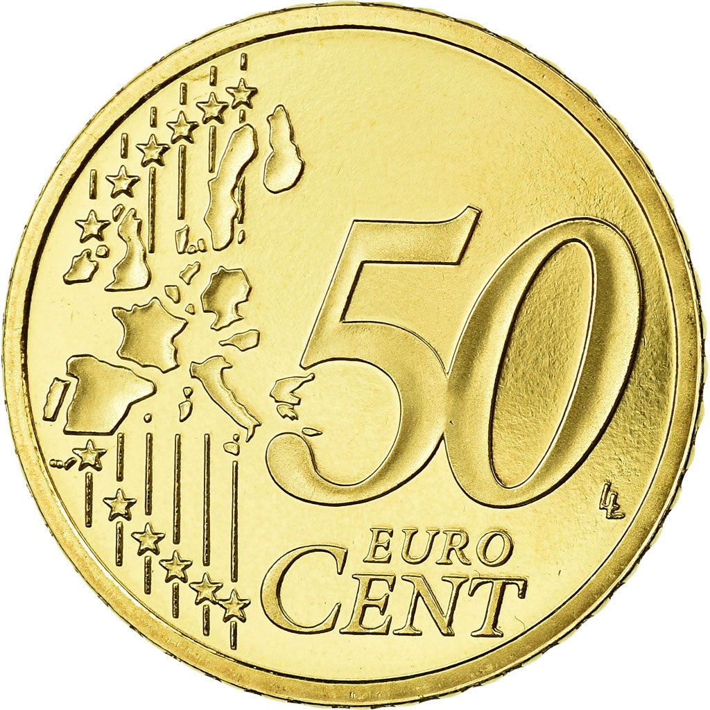 France, 50 Euro Cent, 2006, BE, MS(65-70), Brass, KM:1287