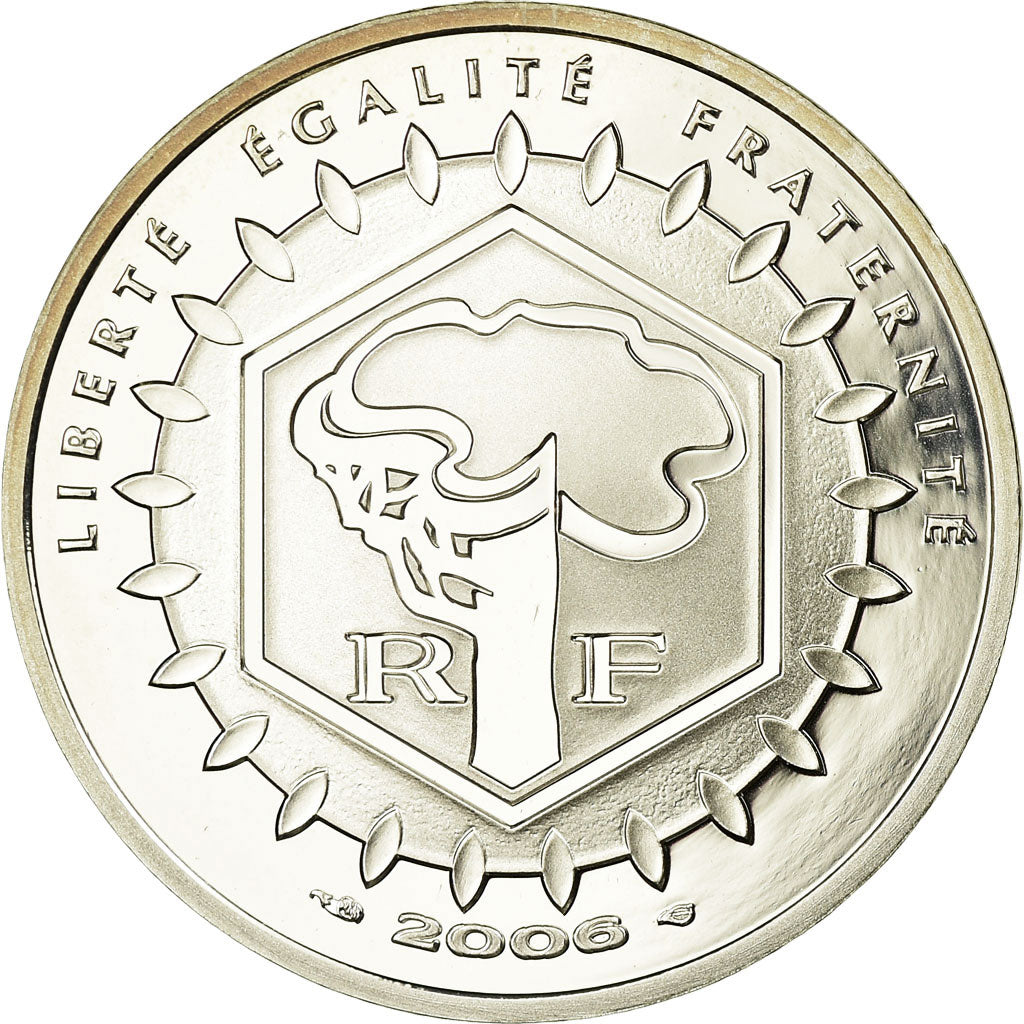 France, 5 Euro, 2006, BE, MS(65-70), Silver, KM:2010