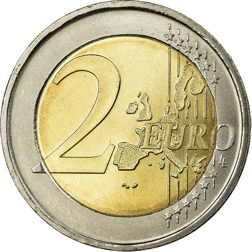 Portugal, 2 Euro, 2003, AU(55-58), Bi-Metallic, KM:747