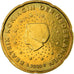 Netherlands, 20 Euro Cent, 2003, EF(40-45), Brass, KM:238