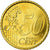 Spain, 50 Euro Cent, 2001, AU(55-58), Brass, KM:1045