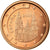 España, Euro Cent, 2003, EBC, Cobre chapado en acero, KM:1040