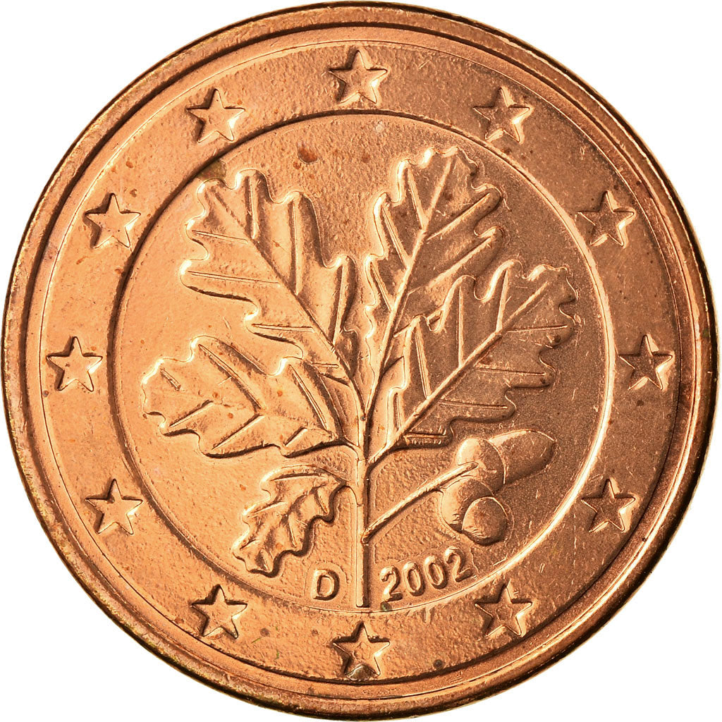 République fédérale allemande, 5 Euro Cent, 2002, SUP, Copper Plated Steel