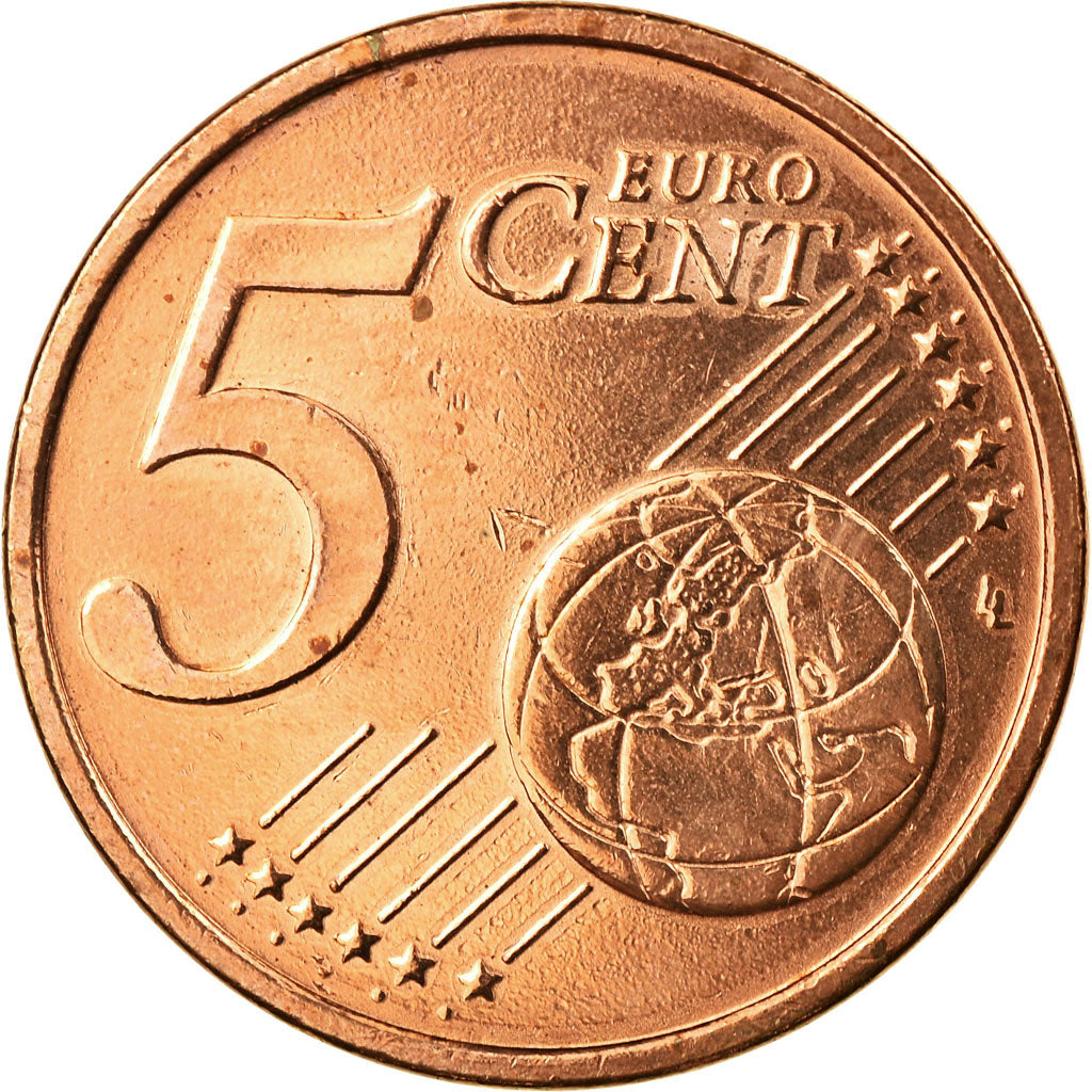 République fédérale allemande, 5 Euro Cent, 2002, SUP, Copper Plated Steel