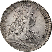 France, Royal, Token, 1728, AU(55-58), Silver, Feuardent #8737, 6.72