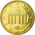 GERMANY - FEDERAL REPUBLIC, 50 Euro Cent, 2002, EF(40-45), Brass, KM:212