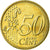 GERMANY - FEDERAL REPUBLIC, 50 Euro Cent, 2002, EF(40-45), Brass, KM:212