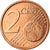 GERMANY - FEDERAL REPUBLIC, 2 Euro Cent, 2002, EF(40-45), Copper Plated Steel
