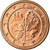 Federale Duitse Republiek, Euro Cent, 2002, ZF, Copper Plated Steel, KM:207