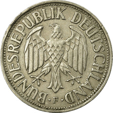 Coin, GERMANY - FEDERAL REPUBLIC, Mark, 1963, Stuttgart, EF(40-45)