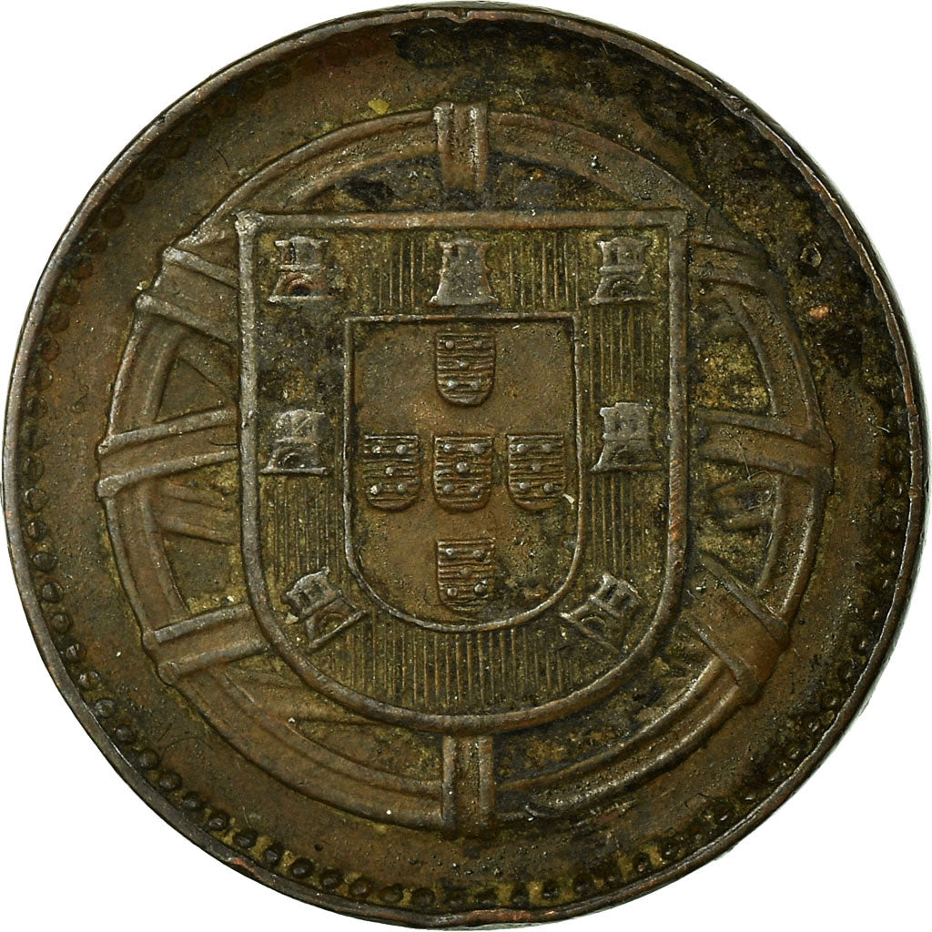 Monnaie, Portugal, Centavo, 1918, TB+, Bronze, KM:565