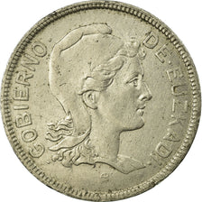 Coin, SPAIN CIVIL WAR, EUZKADI, 2 Pesetas, 1937, Brussels, EF(40-45), Nickel
