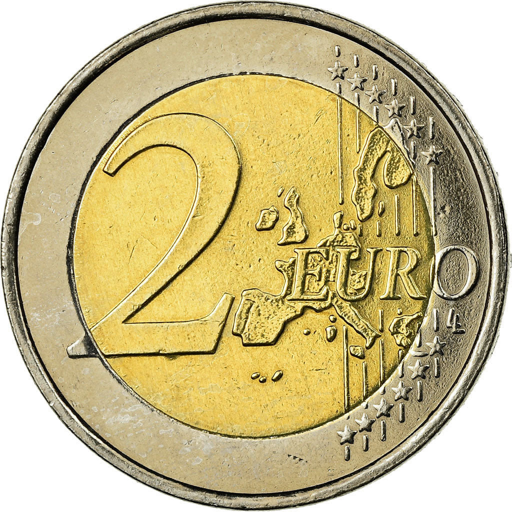 Bundesrepublik Deutschland, 2 Euro, 2002, SS, Bi-Metallic, KM:214