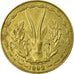 Coin, West African States, 5 Francs, 1992, Paris, EF(40-45)