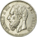 Coin, Belgium, Leopold II, 5 Francs, 5 Frank, 1873, EF(40-45), Silver, KM:24
