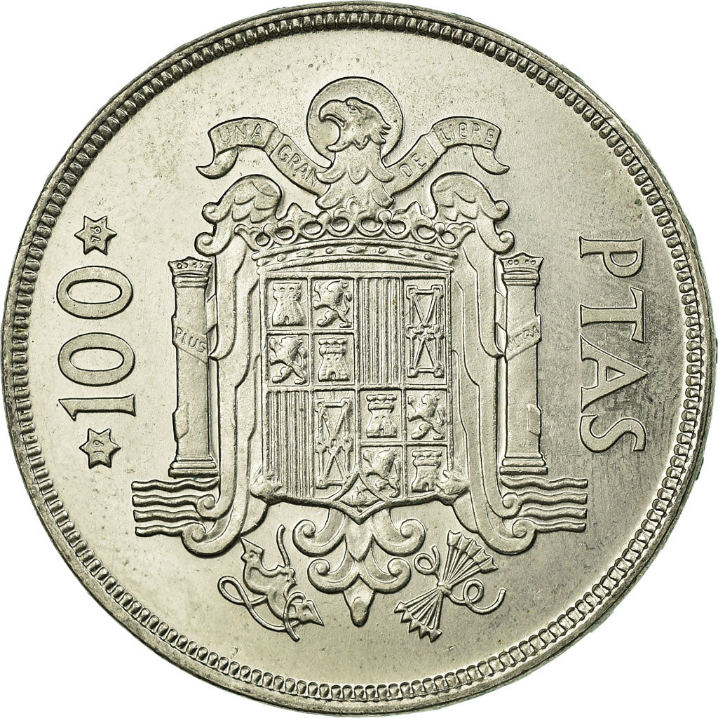 Monnaie, Espagne, Juan Carlos I, 100 Pesetas, 1976, Madrid, TTB, Copper-nickel