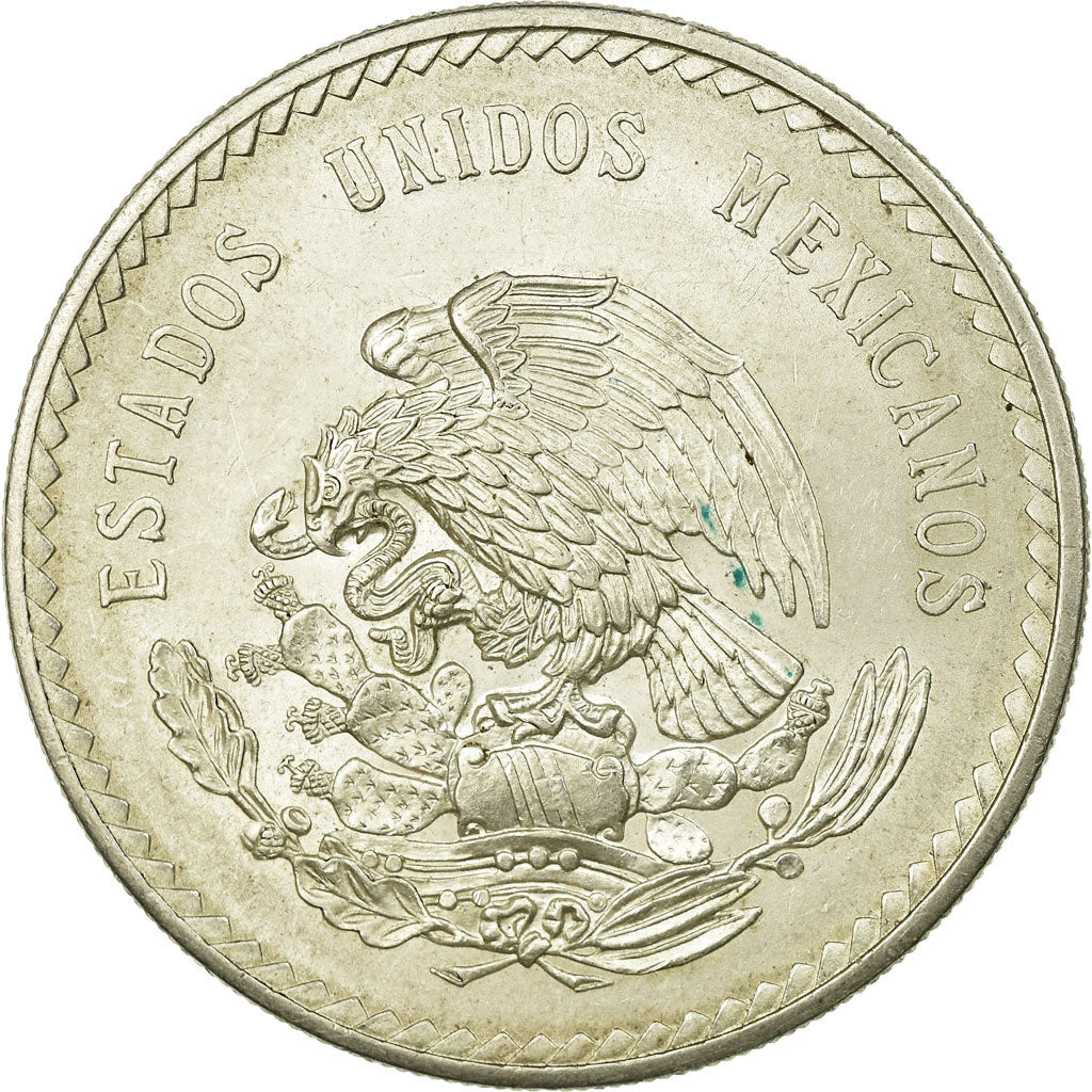 Coin, Mexico, 5 Pesos, 1948, Mexico City, AU(50-53), Silver, KM:465