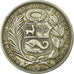 Coin, Peru, Sol, 1923, Philadelphia, EF(40-45), Silver, KM:218.1