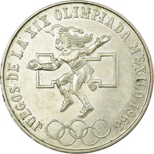 Coin, Mexico, 25 Pesos, 1968, Mexico City, EF(40-45), Silver, KM:479.1