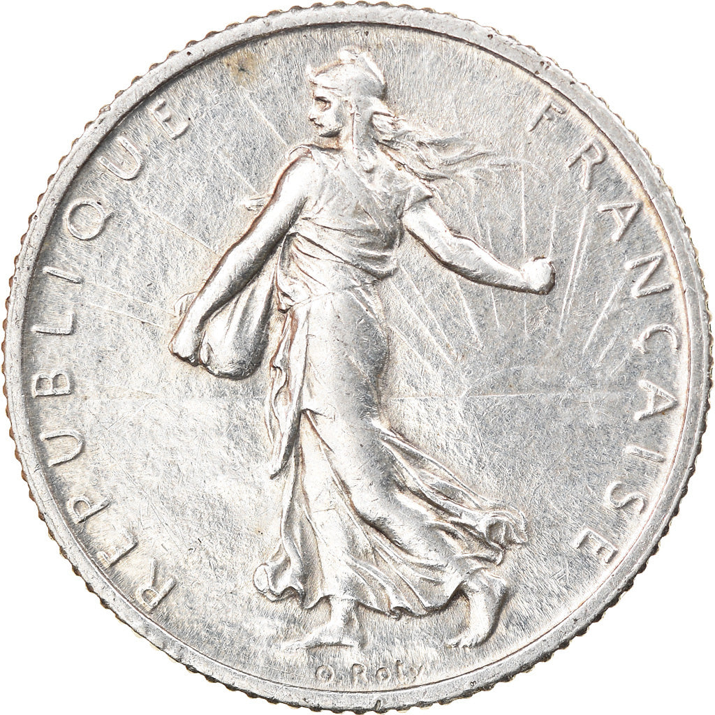 Monnaie, France, Semeuse, Franc, 1910, Paris, TTB+, Argent, Gadoury:467