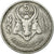 Moneda, Madagascar, 5 Francs, 1953, Paris, MBC, Aluminio, KM:5