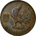 Coin, Madagascar, Franc, 1943, Pretoria, VF(30-35), Bronze, KM:2
