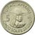 Monnaie, Pérou, 5 Soles, 1976, Lima, TTB, Copper-nickel, KM:267