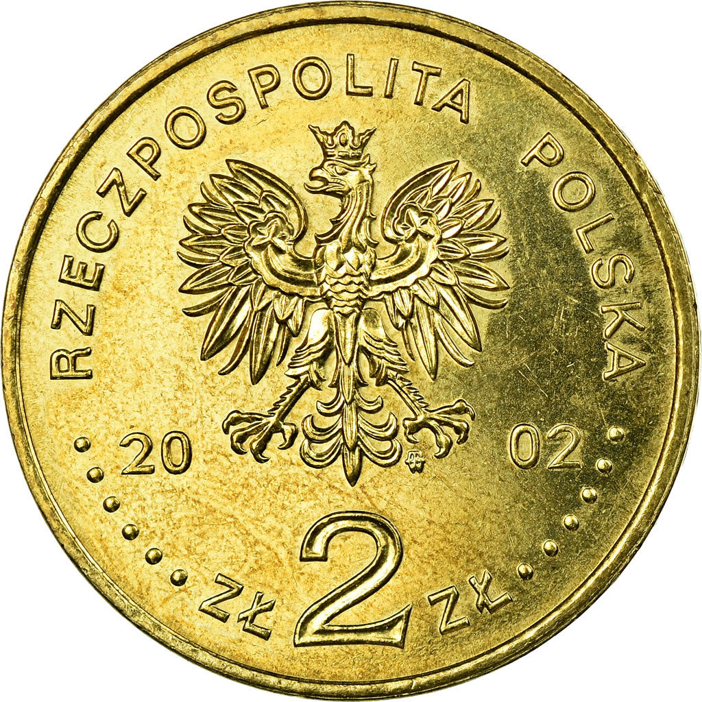 Münze, Polen, World Cup Soccer Games, 2 Zlote, 2002, Warsaw, SS, Messing