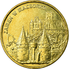 Monnaie, Pologne, Malbork Castle, 2 Zlote, 2002, Warsaw, TTB, Laiton, KM:443