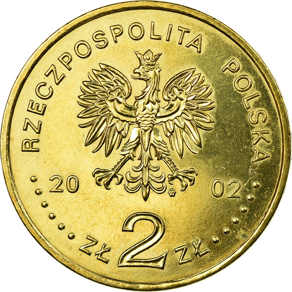 Monnaie, Pologne, Gen. Wladyslaw Anders, 2 Zlote, 2002, Warsaw, TTB+, Laiton