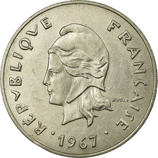 Coin, French Polynesia, 50 Francs, 1967, Paris, EF(40-45), Nickel, KM:7