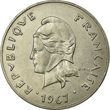 Monnaie, Nouvelle-Calédonie, 50 Francs, 1967, Paris, TTB, Nickel, KM:7