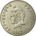 Monnaie, Nouvelle-Calédonie, 50 Francs, 1967, Paris, TTB, Nickel, KM:7