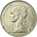 Coin, Réunion, 50 Francs, 1962, EF(40-45), Nickel, KM:12