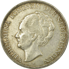 Coin, Netherlands, Wilhelmina I, 2-1/2 Gulden, 1932, EF(40-45), Silver, KM:165