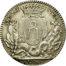 France, Token, Royal, 1776, AU(50-53), Silver, Feuardent:8930