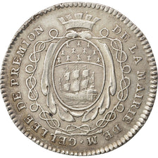 France, Royal, Token, 1776, AU(55-58), Silver, Feuardent #8930, 6.59