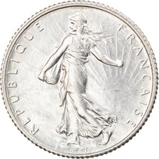 Coin, France, Semeuse, Franc, 1920, Paris, MS(60-62), Silver, KM:844.1