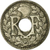 Munten, Frankrijk, Lindauer, 10 Centimes, 1924, FR+, Copper-nickel, KM:866a