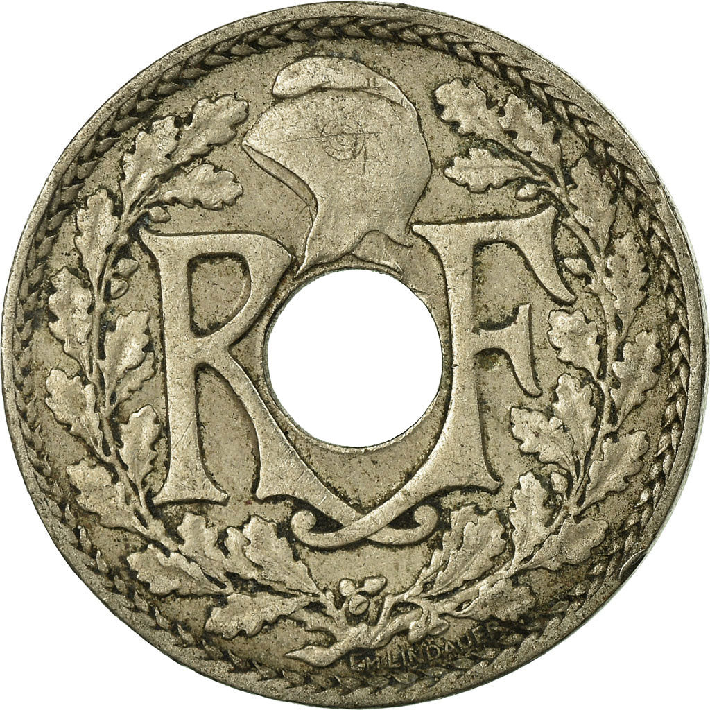 Munten, Frankrijk, Lindauer, 10 Centimes, 1929, FR+, Copper-nickel, KM:866a