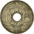Munten, Frankrijk, Lindauer, 10 Centimes, 1935, FR+, Copper-nickel, KM:866a