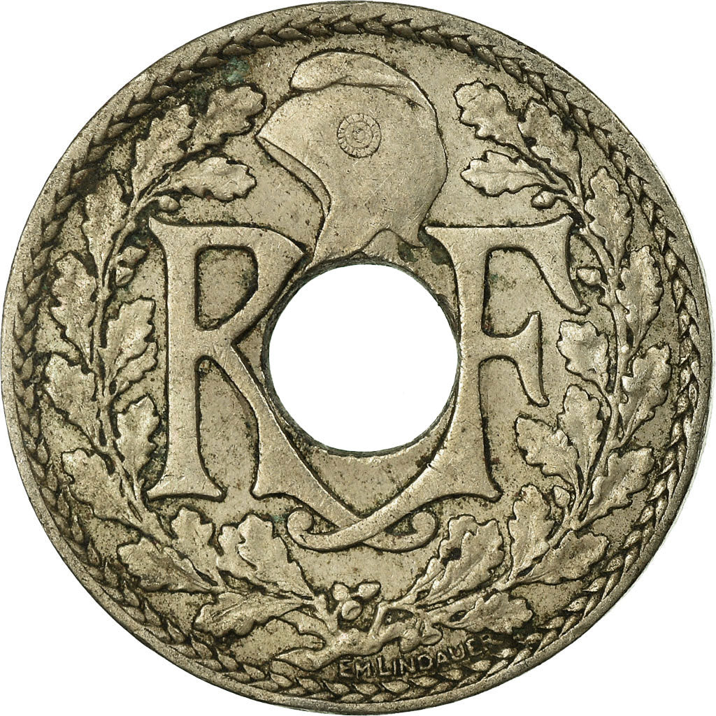 Moneda, Francia, Lindauer, 10 Centimes, 1936, BC+, Cobre - níquel, KM:866a