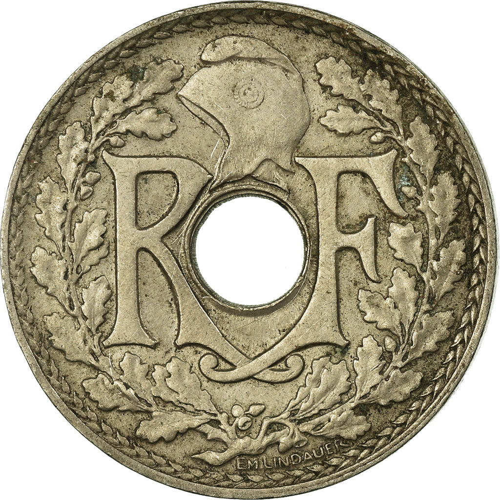 Moneta, Francia, Lindauer, 10 Centimes, 1938, MB+, Rame-nichel, KM:866a
