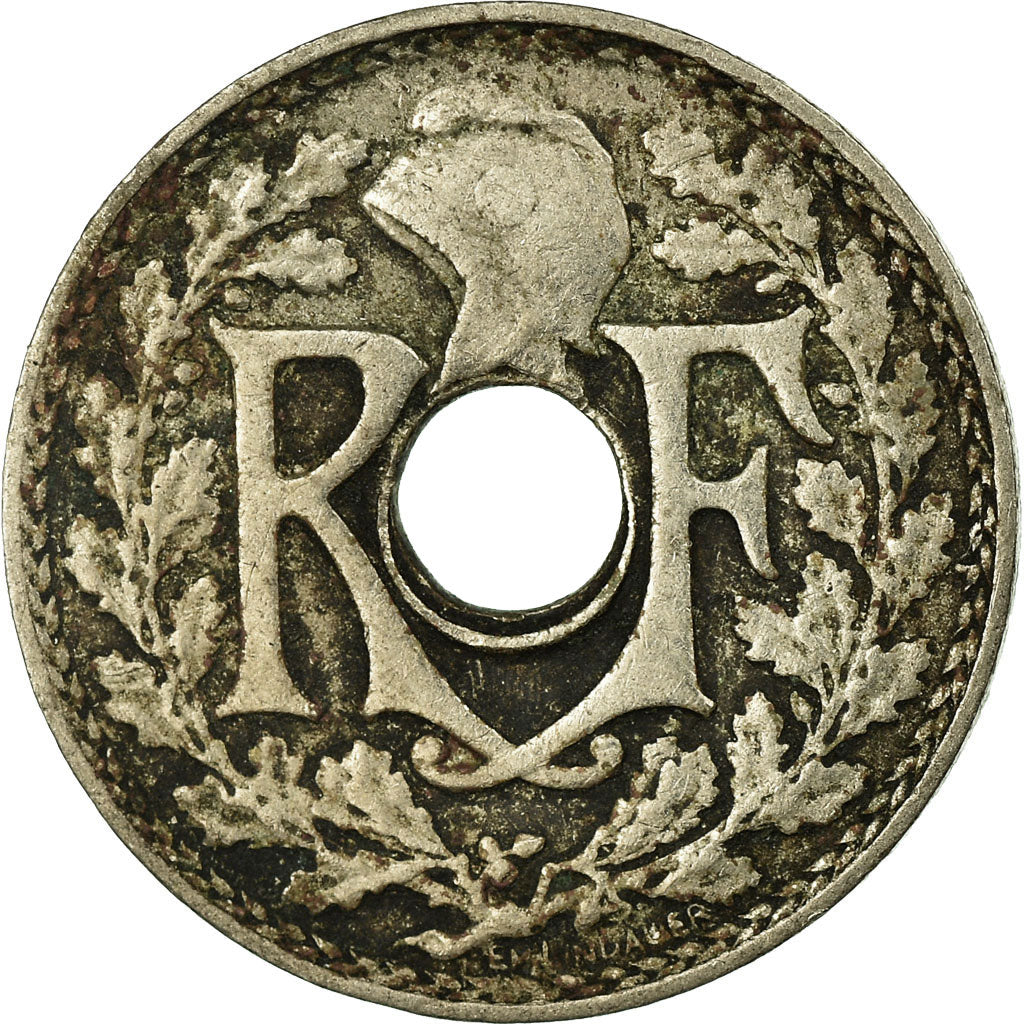 Monnaie, France, Lindauer, 5 Centimes, 1922, TB, Copper-nickel, Gadoury:170