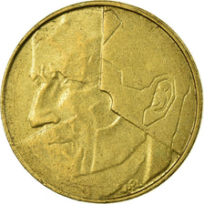 Moneta, Belgia, 5 Francs, 5 Frank, 1992, EF(40-45), Mosiądz lub