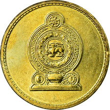 Münze, Sri Lanka, 5 Rupees, 2011, VZ, Brass plated steel, KM:148.2a
